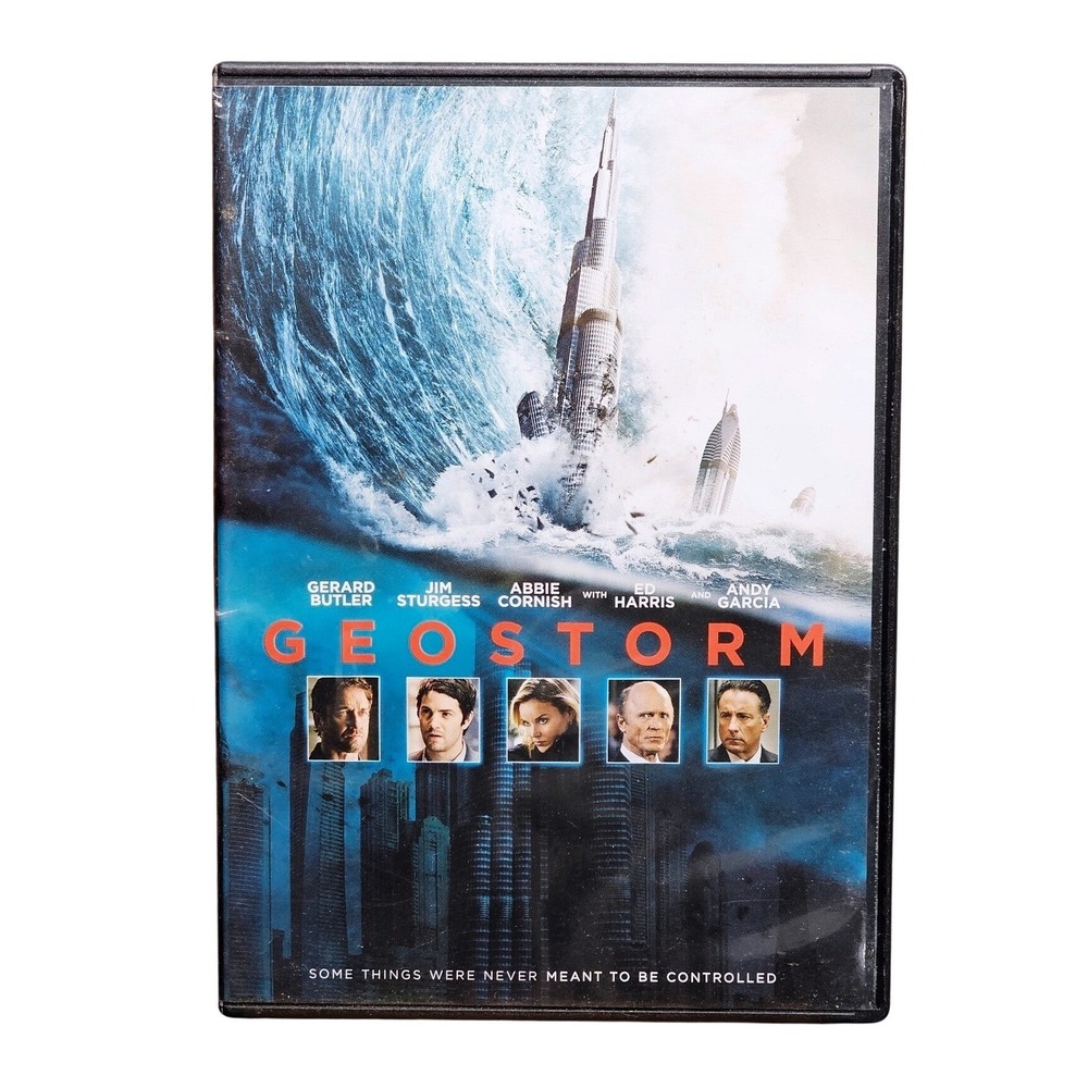 Warner Bros Geostorm‎ DVD Gerard Butler Sci-Fi Disaster Movie SZ Standard EUC